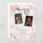 Invitation is translated to French as "Invitation" (Devant / Derrière)