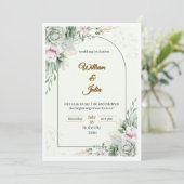 Invitation is translated to French as: Invitation (Debout devant)