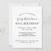 Invitation is translated to: Invitation (Devant)