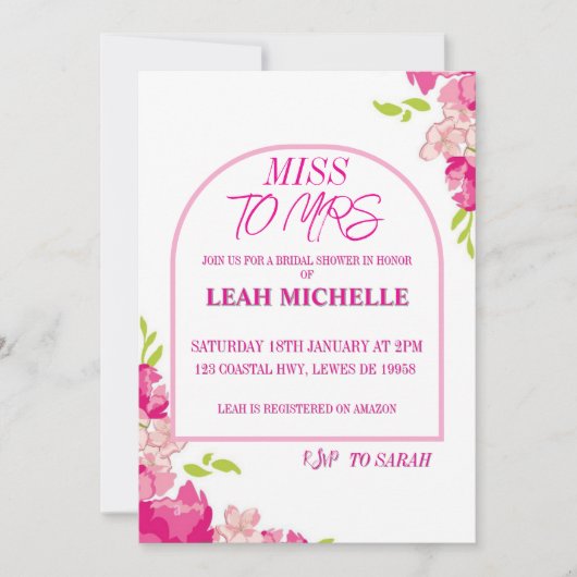 Invitation is translated to "Invitation" in French (Devant)