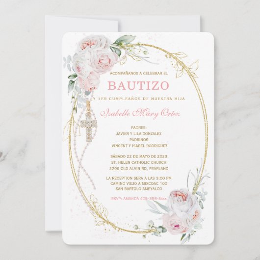 Invitation is translated to "Invitation" in French (Devant)