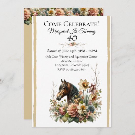 Invitation is translated to "Invitation" in French (Devant / Derrière)