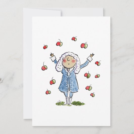 Invitation Isaac Newton (Devant)