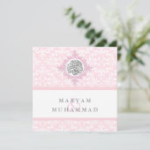 invitation islamique fiançailles de mariage damass (Debout devant)
