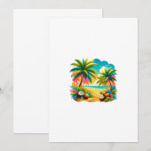 Invitation island (Devant / Derrière)