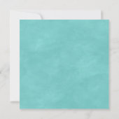 Invitation Island Breeze Fêtons la fête de l'engagement (Dos)