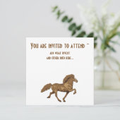 Invitation Islandais Vintage des années 1930 (Debout devant)