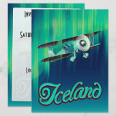 Invitation Islande (Devant / Derrière)