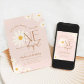 Invitation Isn't She ONEderful Daisy 1st Birthday