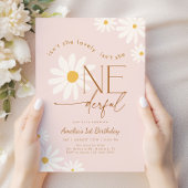Invitation Isn't She ONEderful Daisy 1st Birthday