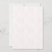 Invitation It’s a Girl Pink Hydrangea Floral Elegant Baby (Dos)
