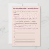 Invitation It Takes a Village Winter Baby Shower Time Capsule (Dos)