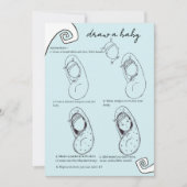 Invitation It Takes a Village: Winter Magic -Draw a baby game (Devant)