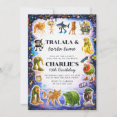 Invitation Italian Brainrot Birthday (Devant)