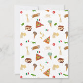 Invitation Italian Food Pizza & Pasta Dinner Party Theme (Dos)