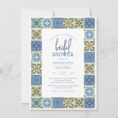 Invitation Italian Tiles | Lemon Theme Summer Bridal Shower (Devant)