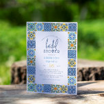 Invitation Italian Tiles | Lemon Theme Summer Bridal Shower<br><div class="desc">Invite family and friends to celebrate the bride-to-be with this Mediterranean-themed shower invitation! A classic combination of lemons and blue tiles. This style is popular all over Italy, such as in Positano on the Amalfi Coast, Tuscany, Sicily, and the islands, as well as areas of Greece, Portugal, and Spain. The...</div>