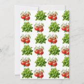 Invitation Italie | Alimentation italienne | Dîner de répétit (Dos)