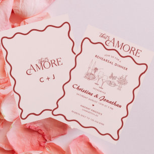 Invitation Italie   Alimentation italienne   Dîner de répétit