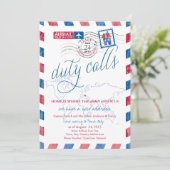 Invitation Italie Antique Aéronefs Militaire Moteur Faire-par (Debout devant)