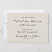 Invitation Italie Lacs Vintage voyage Italie (Dos)