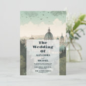 Invitation Italie Rome Destination Mariage (Debout devant)