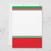 Invitation italienne de fête d'anniversaire du (Dos)