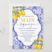 Invitation Italienne Elle A Trouvé Sa Fête des mariées De Squ (Devant)