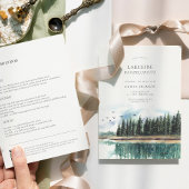 Invitation Itinéraire de week-end de jeune fille au bord du l