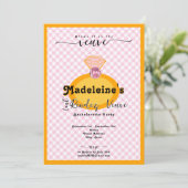 Invitation Itinéraire dernier Rendez Veuve Orange Bachelorett (Debout devant)