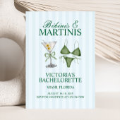 Invitation Itinéraire du Bikinis et Martinis