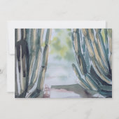 Invitation Itinéraire du week-end de bachelorette | Cactus du (Dos)