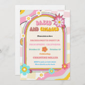 Invitation Itinéraire Du Week-End De Bachelorette Dazé Et Eng (Devant / Derrière)