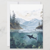 Invitation Itinéraire du week-end de bachelorette | Seattle (Dos)