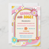 Invitation Itinéraire du week-end de bachelorette super et bo (Devant)