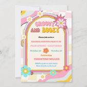 Invitation Itinéraire du week-end de bachelorette super et bo (Devant)