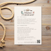 Invitation Itinéraire du week-end de la coiffure côtière