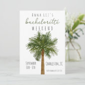 Invitation Itinéraire du week-end de la fête de la bacheloret (Debout devant)