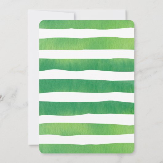 Invitation Itinéraire du week-end de la pastèque d'été (Dos)