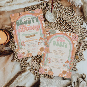 Invitation Itinéraire du week-end super et boozy
