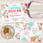 Invitation Itinéraire du week-end tropical