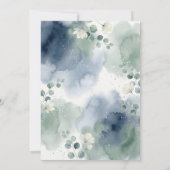 Invitation Its a Boy Celebration Navy Blue Balloon Baby Showe (Dos)