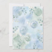 Invitation Its a Boy Celebration Navy Blue Balloon Baby Showe (Dos)