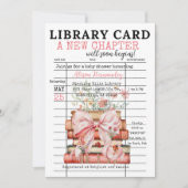 Invitation It's a Girl! A New Chapter Baby Shower (Devant)