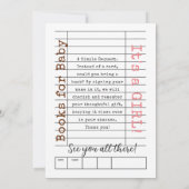 Invitation It's a Girl! A New Chapter Baby Shower (Dos)