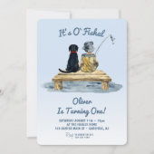 Invitation It's O'fishal Fishing Boy Birthday (Devant)