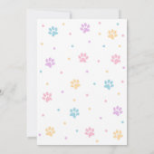 Invitation It's Time to Paw-ty Party Animals Kids Birthday (Dos)