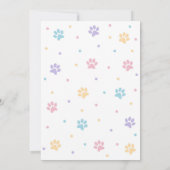 Invitation It's Time to Paw-ty Party Animals Kids Birthday (Dos)