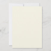Invitation Ivory Cream Minimalist Frame Wedding (Dos)