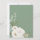 Invitation Ivory Floral Bouquet Islamic Muslim Wedding (Dos)